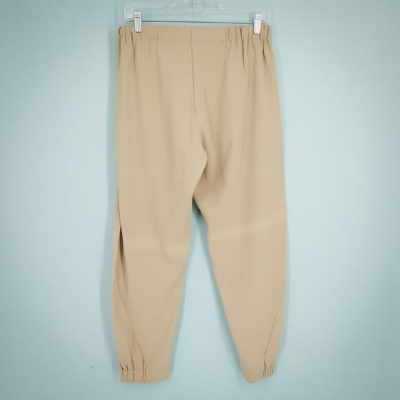 Babaton Aritzia Size Medium M Tan Trouser Jogger Pull On Tapered Leg Ankle Pants - Picture 4 of 8